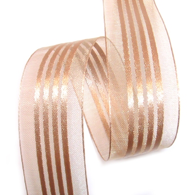 베이지(양면네줄오간디)