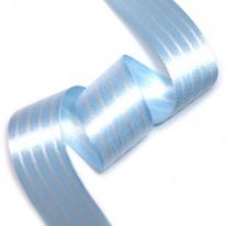 하늘/흰색(공단줄무늬)