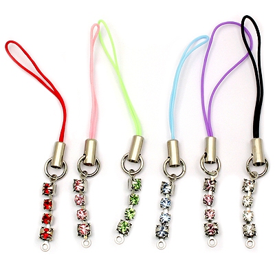 큐빅줄 핸드폰줄(한개)