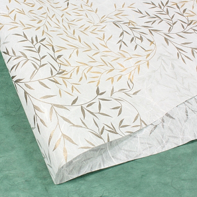 흰색/싸리나무(무늬한지)