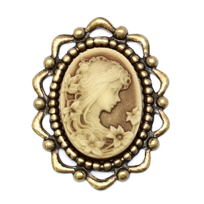 꽃잎소녀까메오18*25(골드)