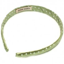 <font color=red>감는밴드(카키/흰색 공단땡땡이)