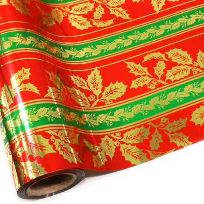 크리스마스 잎사귀꽃(X-MAS롤증착지)