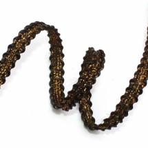 검정/골드 금사지네발(자카드)-086