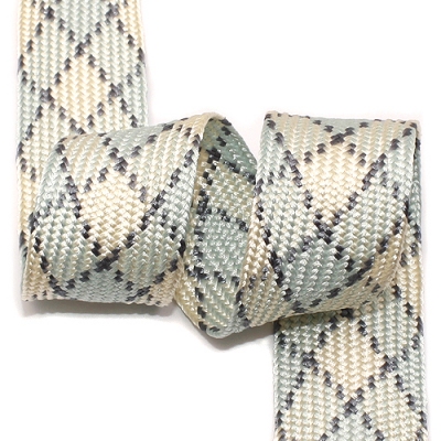 아이보리/하늘톤 다이아몬드(자카드)-072