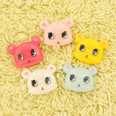 눈큰모모(플라스틱장식)E4-5