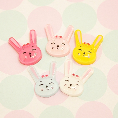 (小)청담토끼(플라스틱장식)E5-8