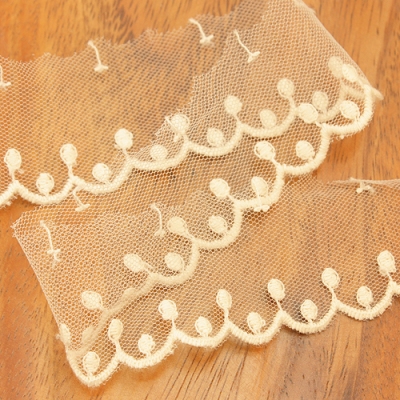 물방울라인 SPN142(자수망사레이스)