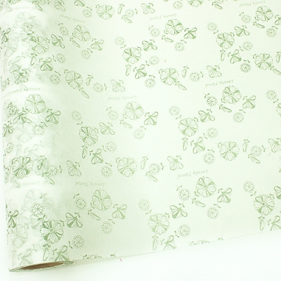 카키/팝플라워(롤부직포)