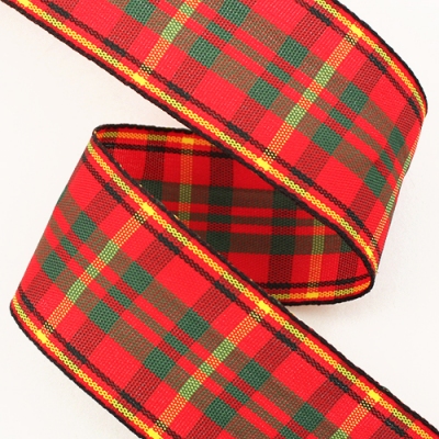 [할인]검정테두리/빨강톤(체크)