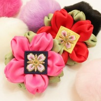 B309 나비꽃 배씨 머리핀(d.i.y 세트)