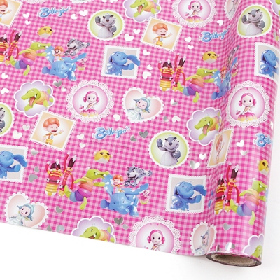 핑크/풍선코끼리 발루뽀(롤증착지)