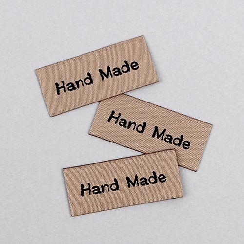 둥근체 직사각 핸드메이드 라벨(5장)