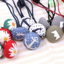 B232 싸개단추고무줄-한쌍(d.i.y 세트)