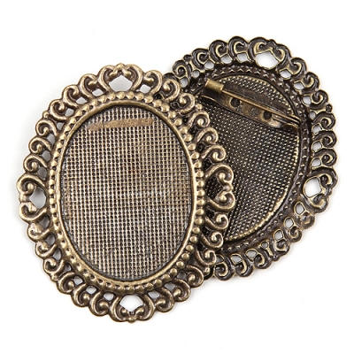 C-2 신주/카메오 코사지 핀대(내경30*40)