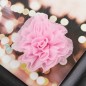핑크/펄 카네이션 플라워(원단장식)
