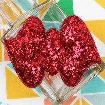 반짝이립리본(초음파장식)