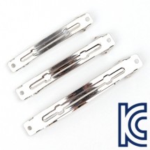 납작 자동핀대-실버-KC