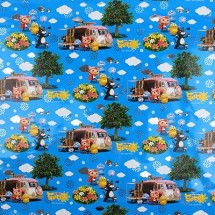 파랑/두다다쿵(롤증착지)