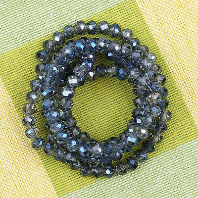 진하늘/4mm 로렐 투명(원석)-10개