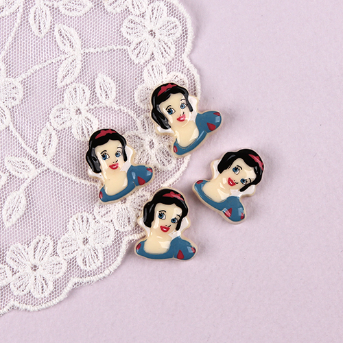 검정머리공주(플라스틱장식)A1-4