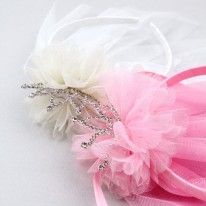 A249 티아라 공주면사포 헤어밴드(d.i.y 세트)