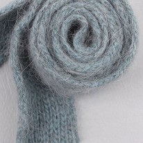 인디블루/보송앙고라(원단리본)