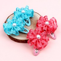 B106 주자라인 오간디 똑딱핀_한쌍(d.i.y 세트)