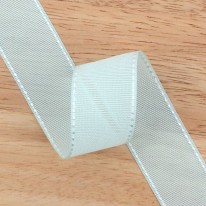 민트/흰색 매쉬오간디스티치