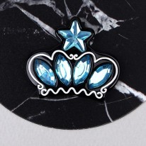 아쿠아옥색/고딕크라운(플라스틱장식)a2-11