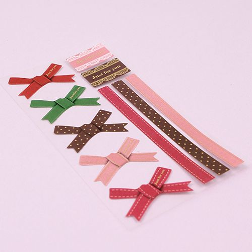 금박리본(스티커)