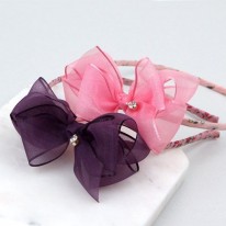 A266 펄오간디 미니플라워 헤어밴드(d.i.y 세트)