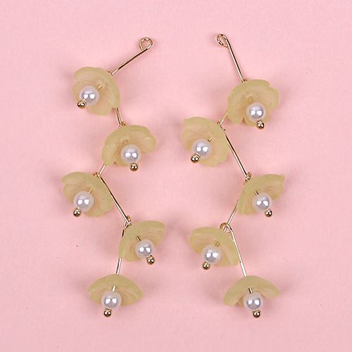 연노랑/진주초롱(금속장식)