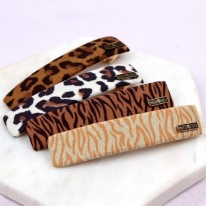 B575 무늬리본 심플 헤어핀(d.i.y 세트)