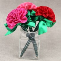 C342 맞주름북골직 카네이션 볼펜(d.i.y 세트)