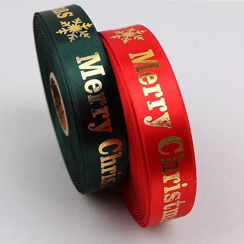금박크리스마스 빅폰트리본