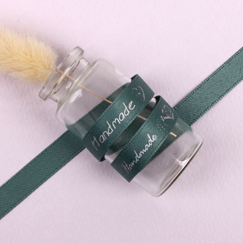 청카키/은색레터링핸드메이드(무광양면공단프린트)