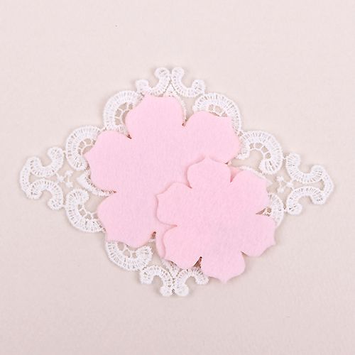 살핑크/둥근카네이션펠트2(원단장식)