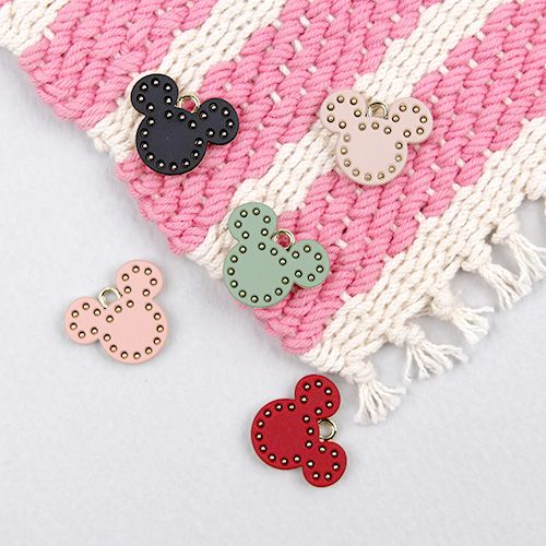 점선미키펜던트(금속장식)