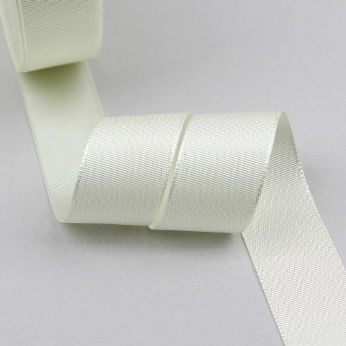 크림색(평직리본)