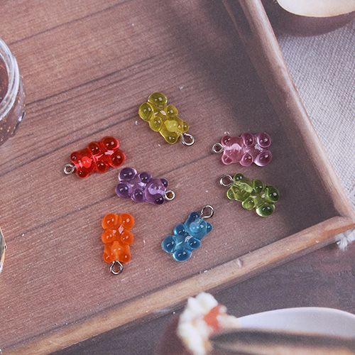 젤리베어펜던트(플라스틱장식)B1-1