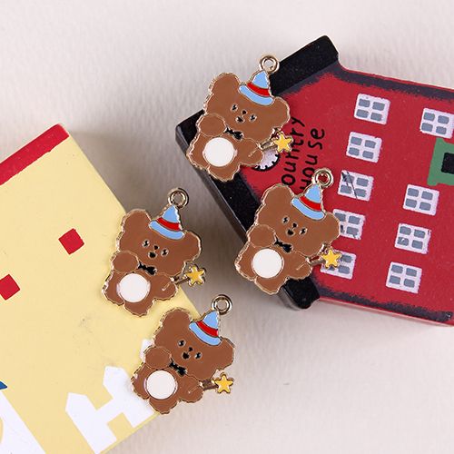 마법사테디곰(금속장식)